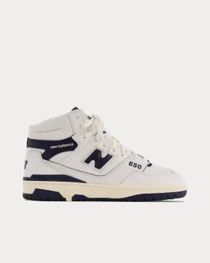 650 Blue With Sea Salt High Top Sneakers