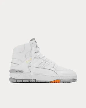 Area Hi White / Grey High Top Sneakers