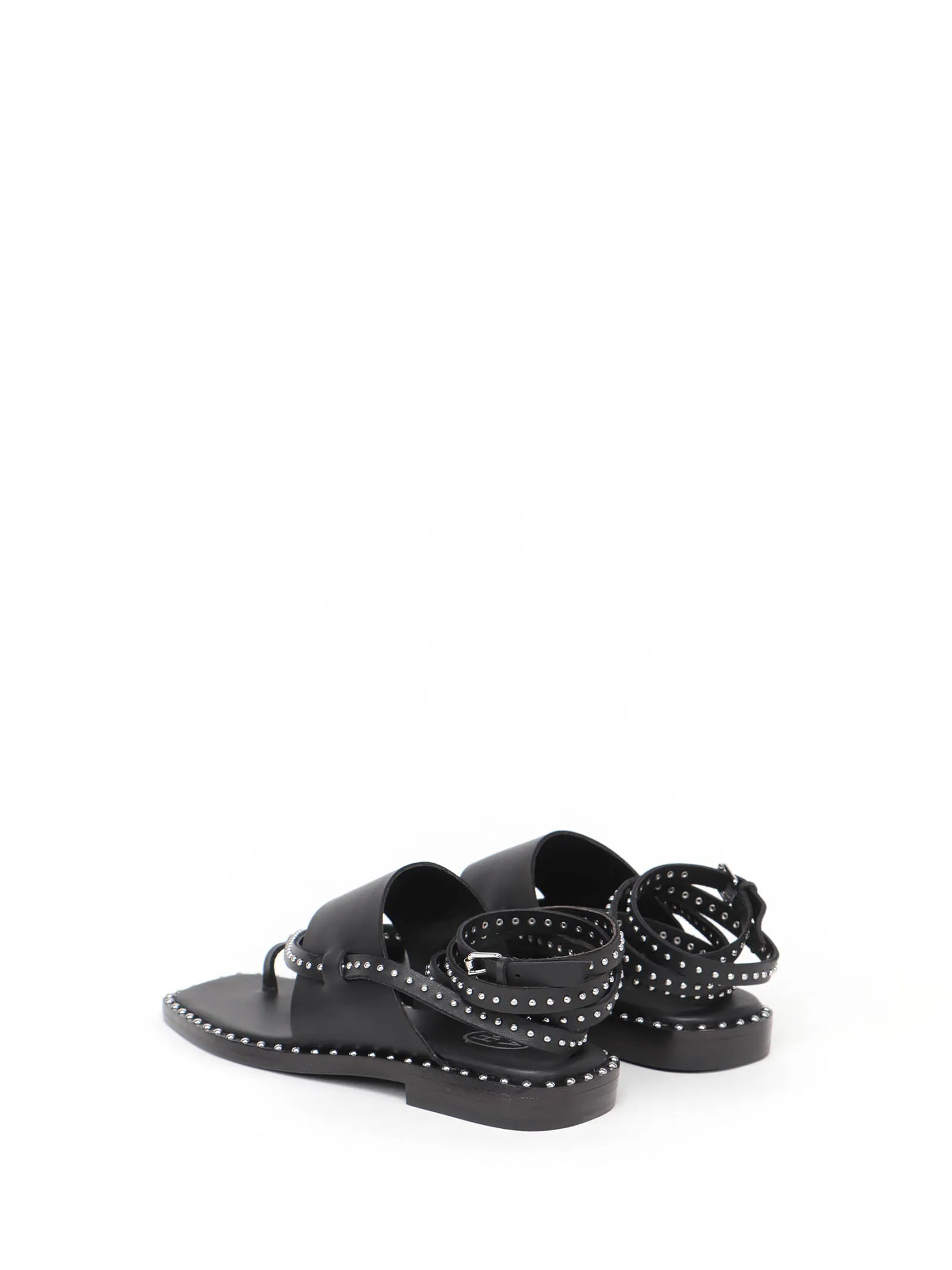 Ash Medusa Studded Wrap Around Sandals