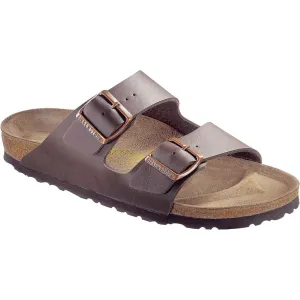 Birkenstock Unisex Arizona Dark Brown Birko-Flor Medium style 51701