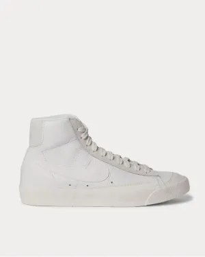 Blazer Mid '77 Vintage Suede-Trimmed Leather High-Top  White low top sneakers