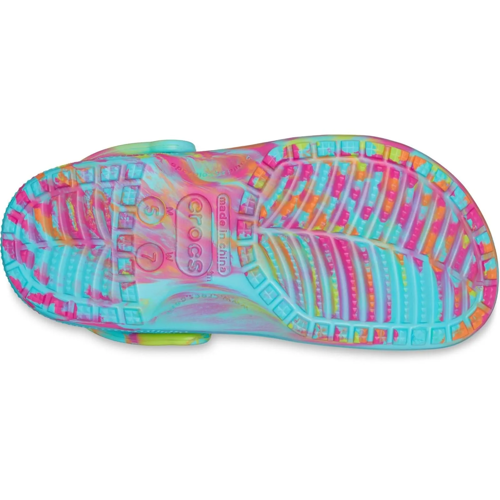 Crocs Classic Marbled Clog Shoes