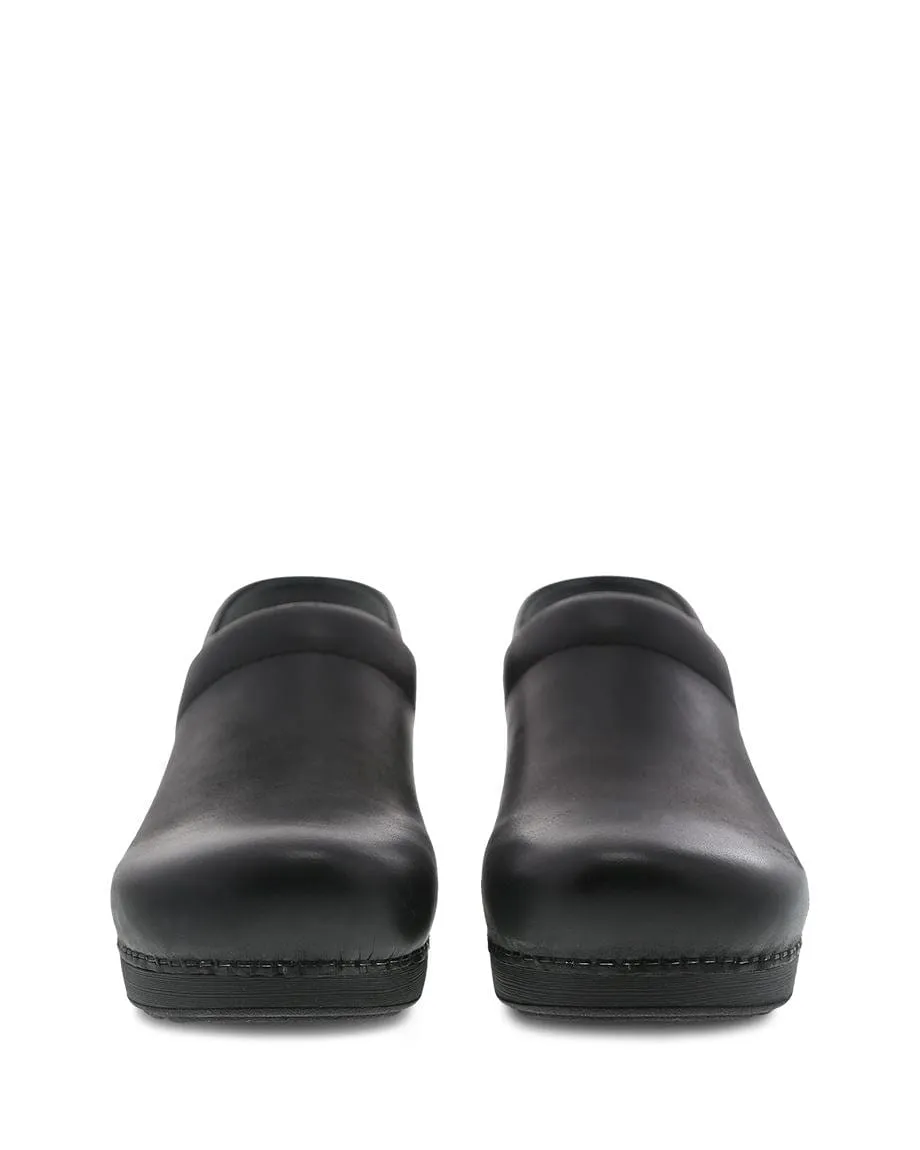 Dansko Unisex XP 2.0 Clogs- Black Burnished Nubuck
