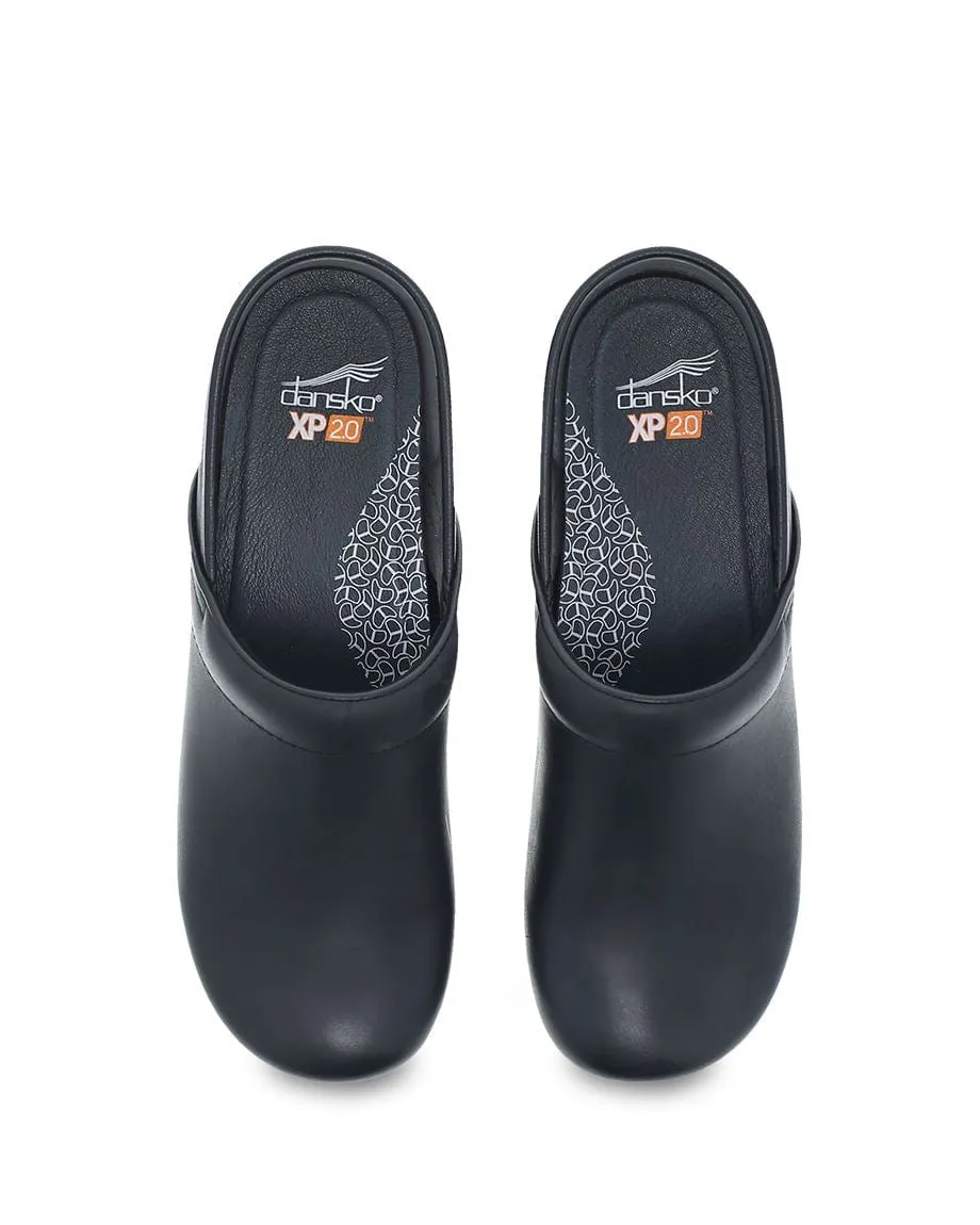 Dansko Unisex XP 2.0 Clogs- Black Burnished Nubuck