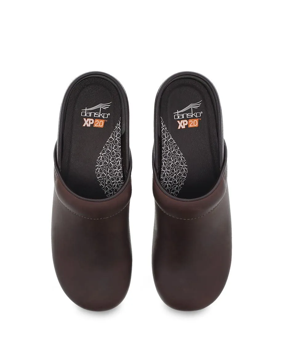 Dansko Unisex XP 2.0 Clogs-  Brown Oiled Leather