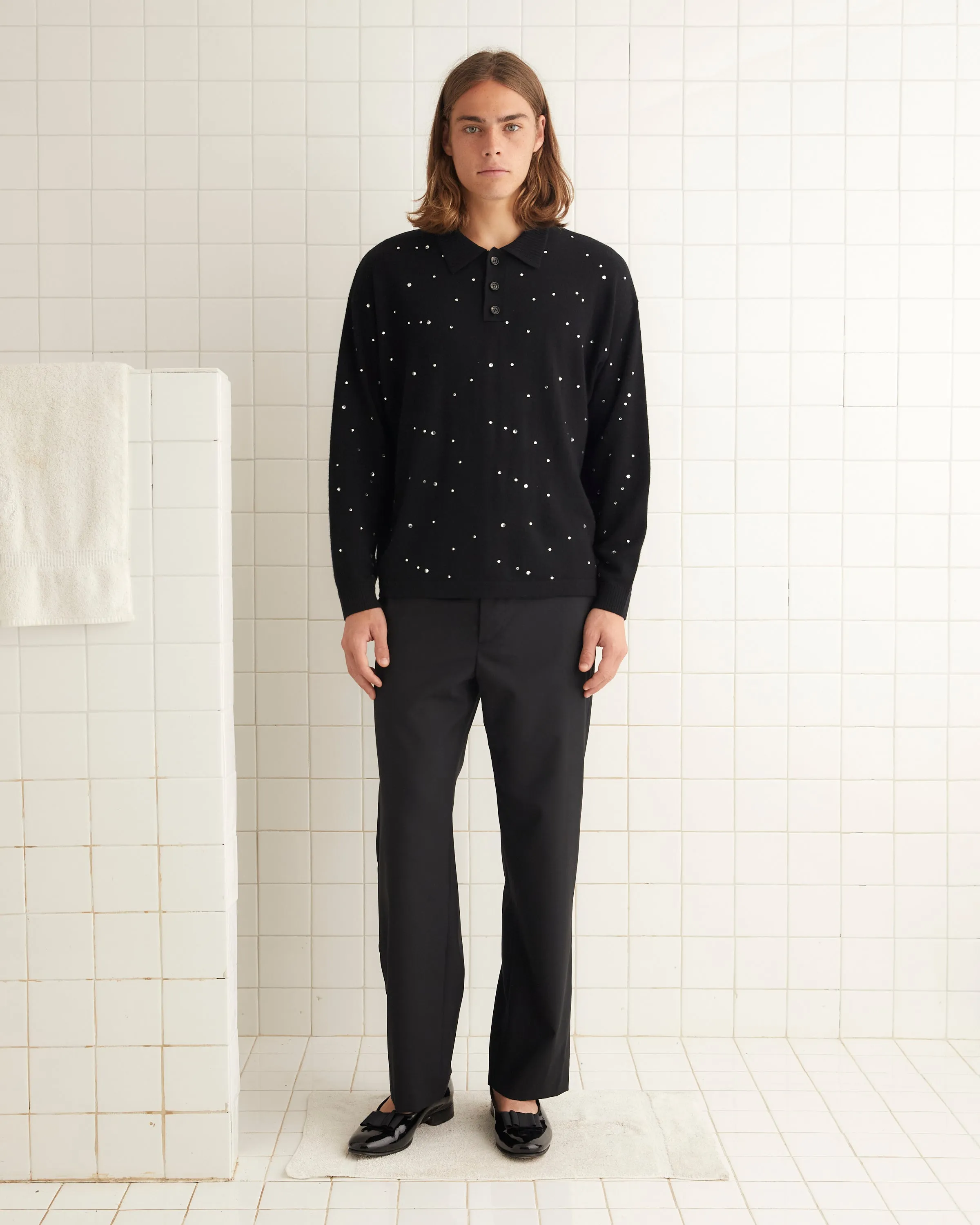 Embellished Cycling Polo