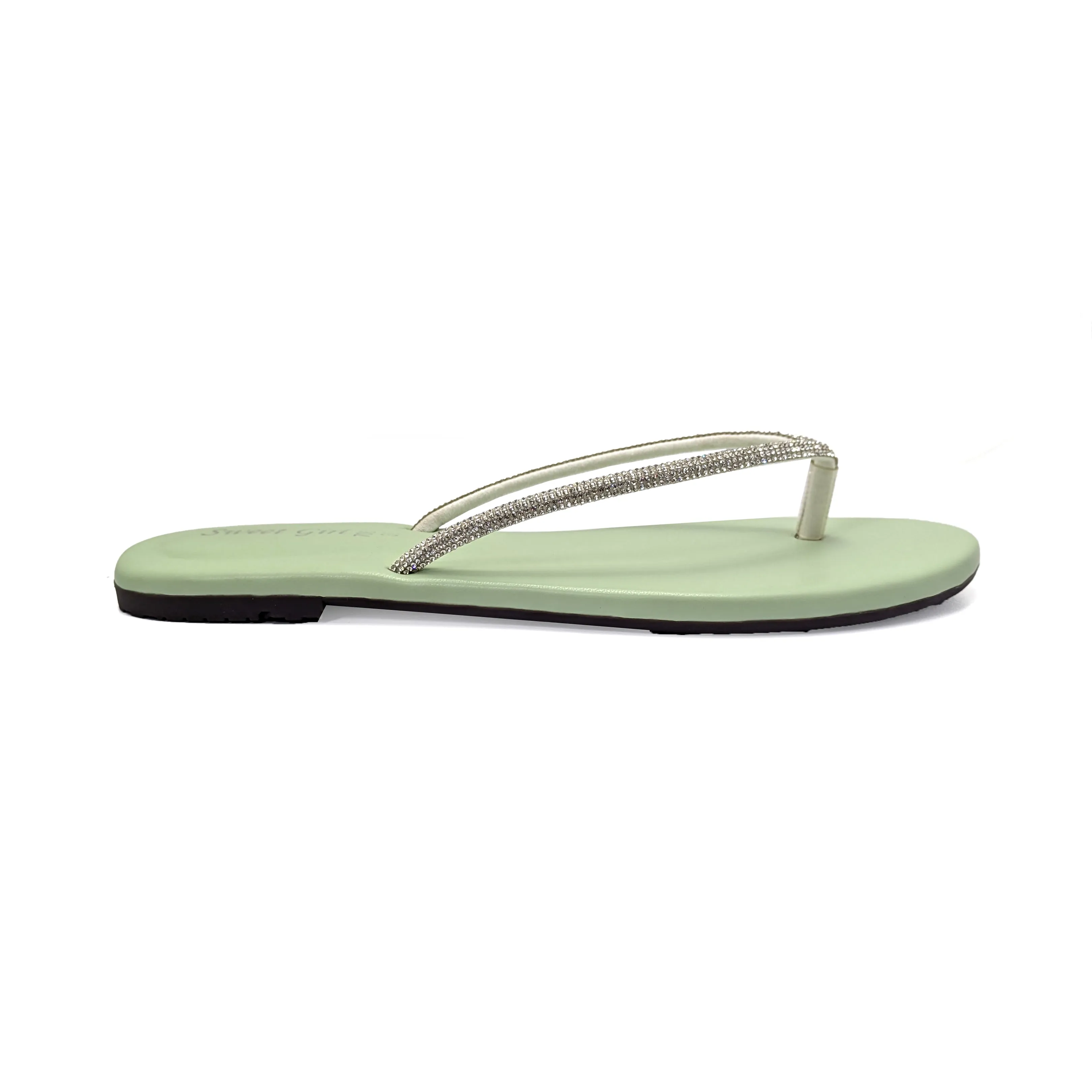 Green Fancy Chappal