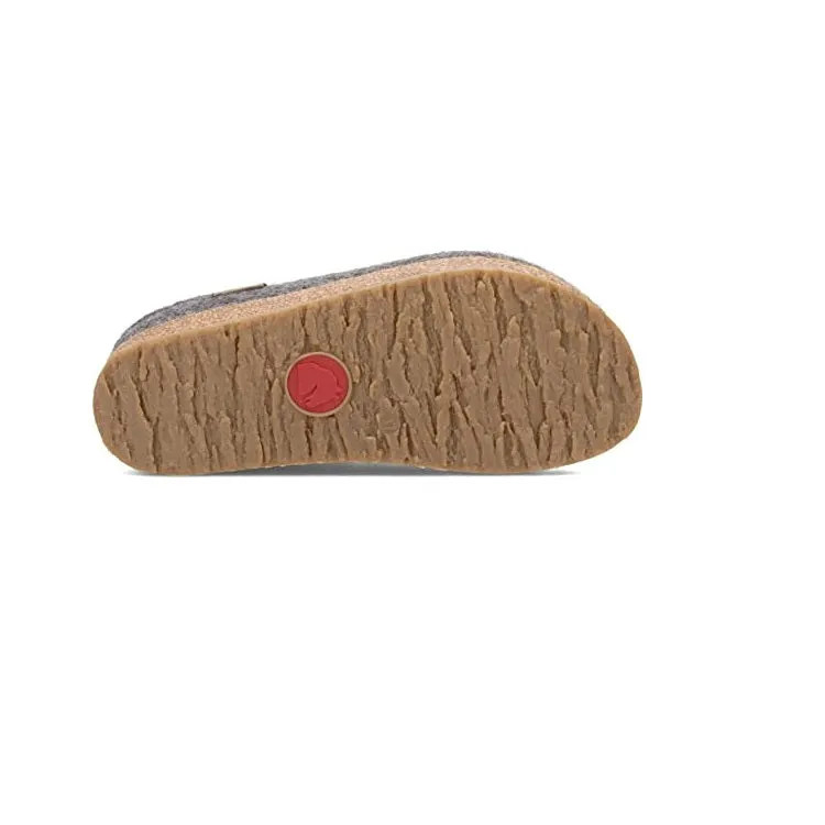 HAFLINGER Women's, Cuoricini Clog Grey