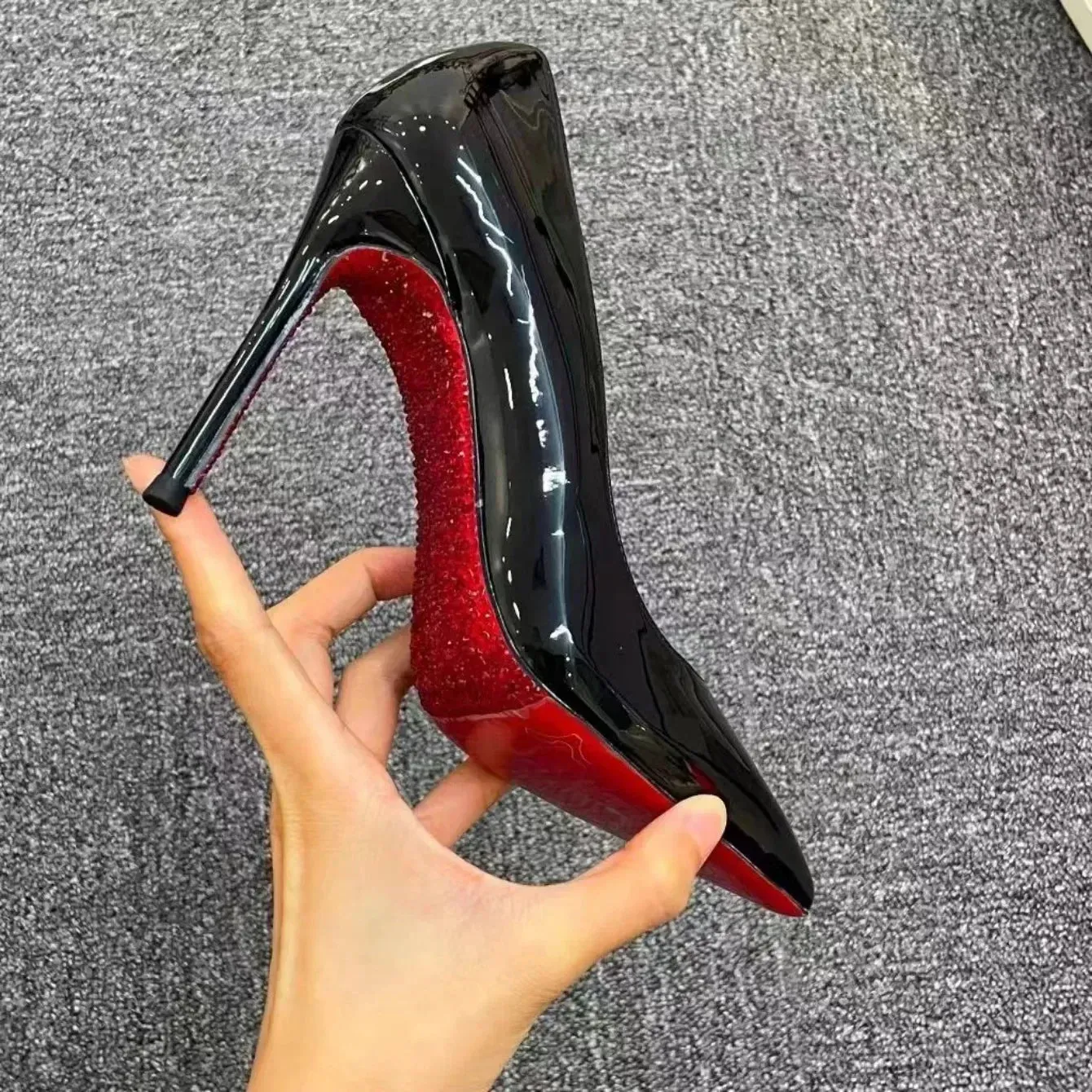 Ladies Shoes 2024 High Quality Slip-on Women's High Heels Fashion Shallow Party Pumps Women Sexy Pointed Toe Heels Women Zapatos