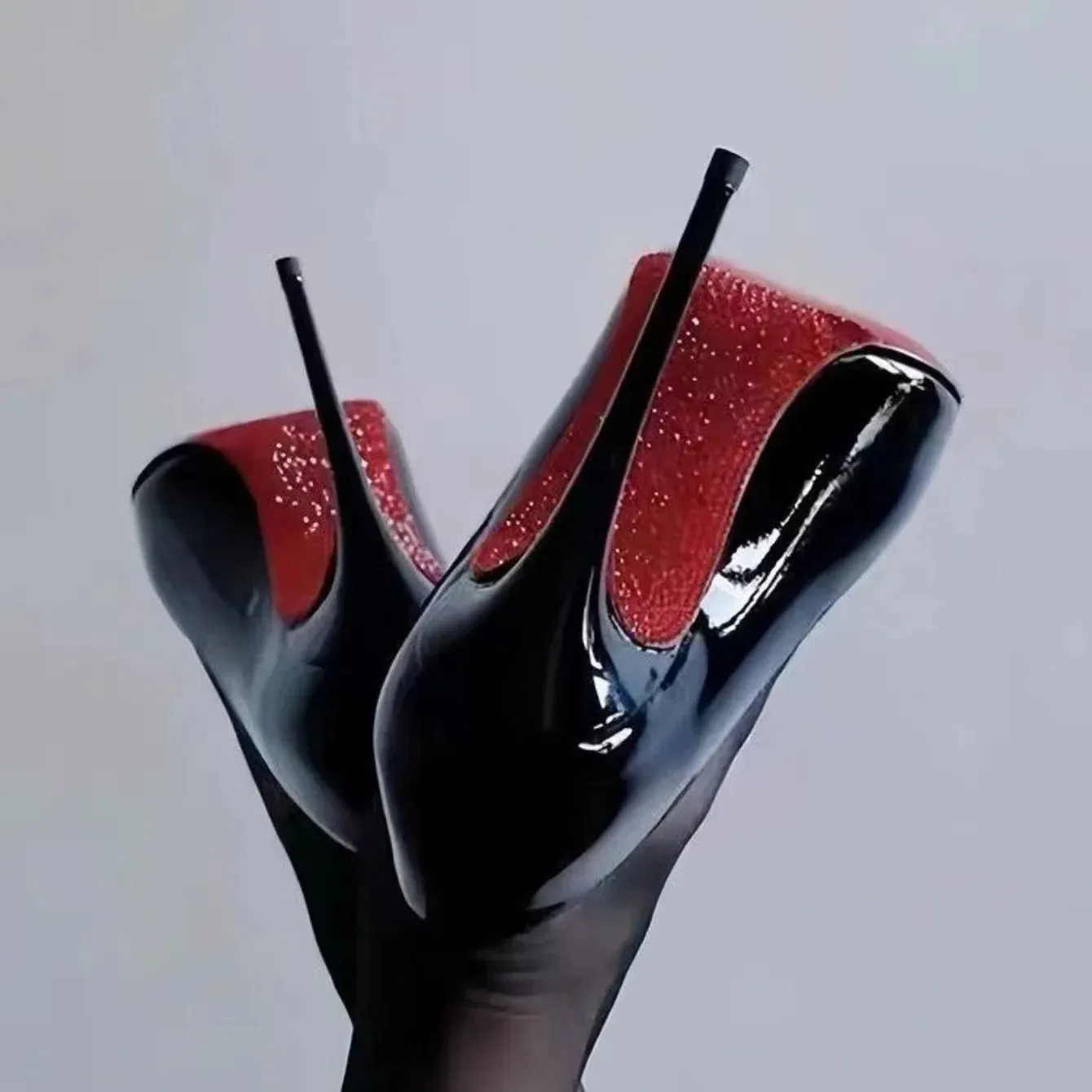 Ladies Shoes 2024 High Quality Slip-on Women's High Heels Fashion Shallow Party Pumps Women Sexy Pointed Toe Heels Women Zapatos