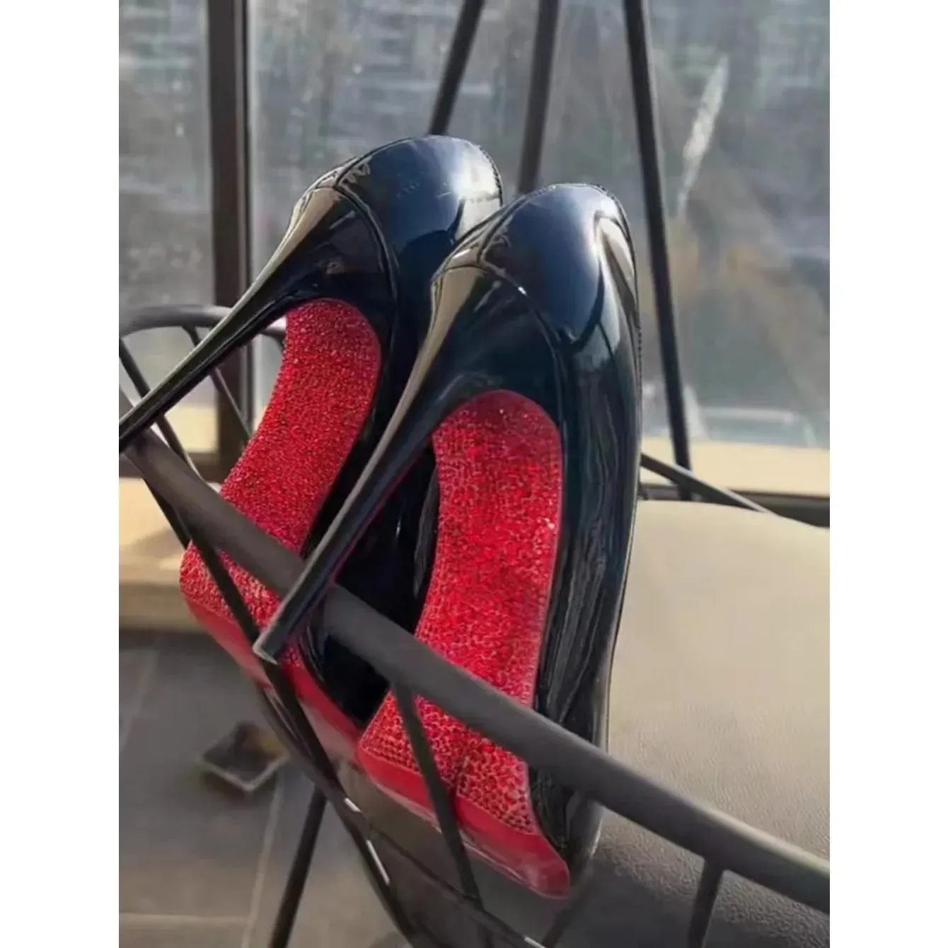 Ladies Shoes 2024 High Quality Slip-on Women's High Heels Fashion Shallow Party Pumps Women Sexy Pointed Toe Heels Women Zapatos