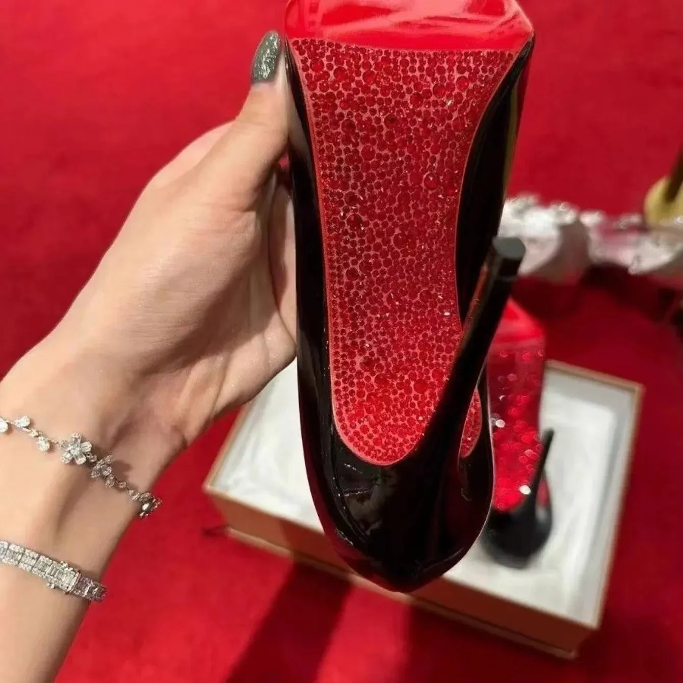 Ladies Shoes 2024 High Quality Slip-on Women's High Heels Fashion Shallow Party Pumps Women Sexy Pointed Toe Heels Women Zapatos