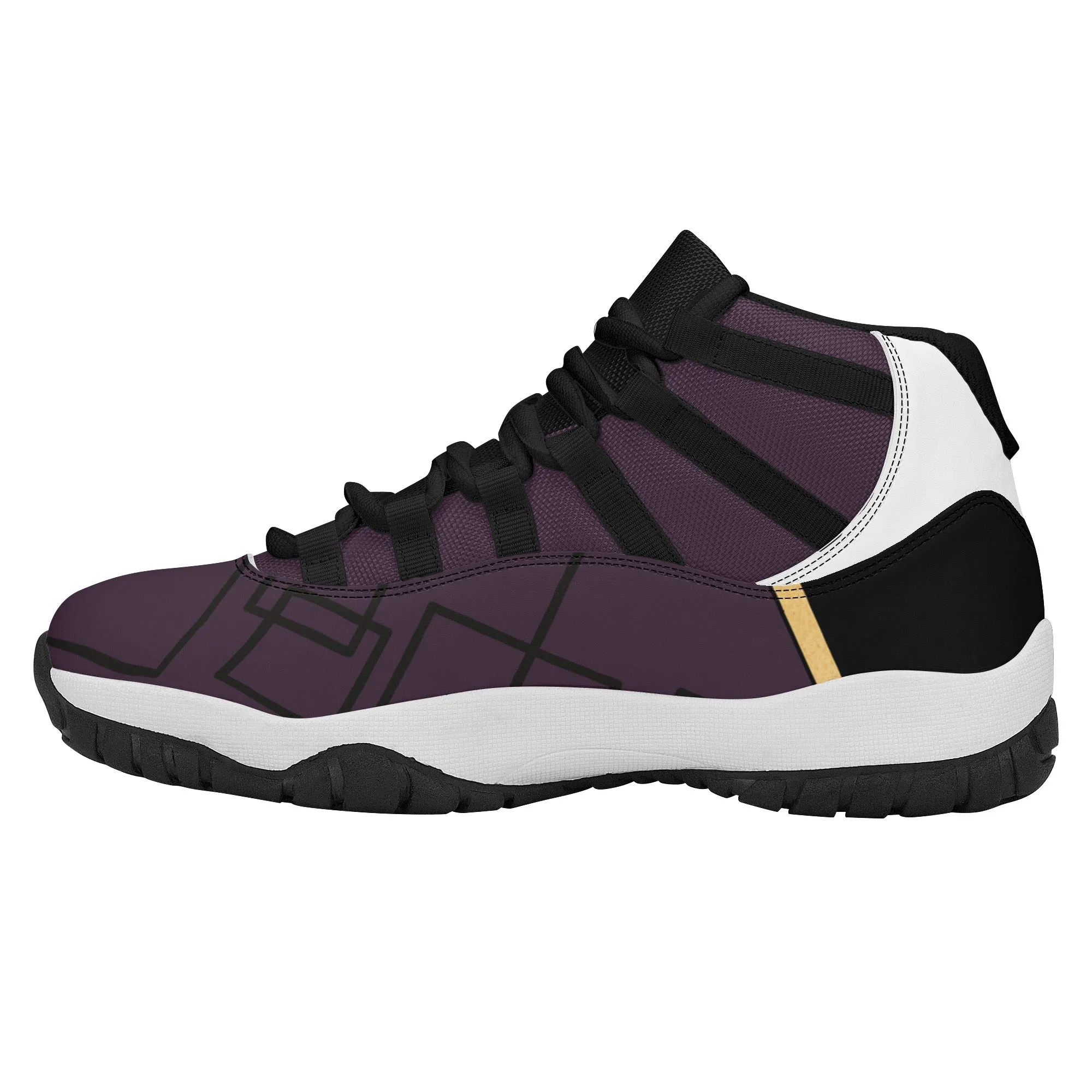 Men's Upgraded High Top Retro Basketball Sneakers (Designed by Dunbi)