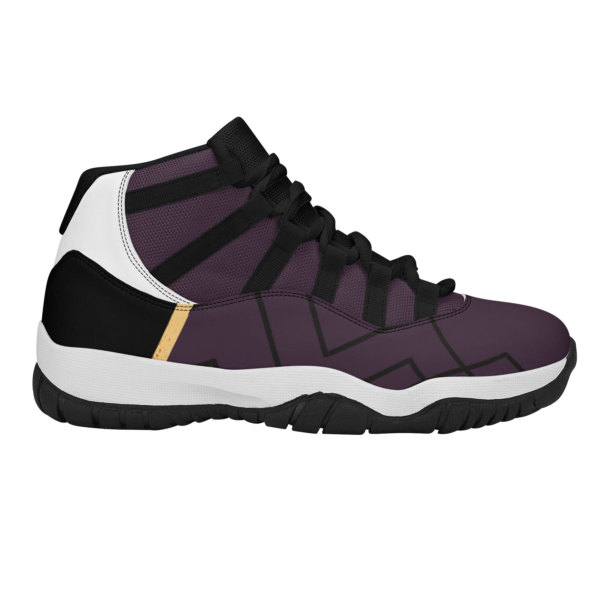 Men's Upgraded High Top Retro Basketball Sneakers (Designed by Dunbi)