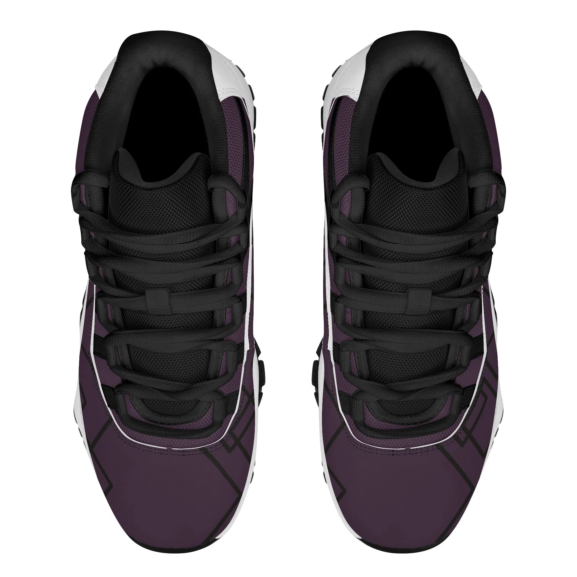 Men's Upgraded High Top Retro Basketball Sneakers (Designed by Dunbi)