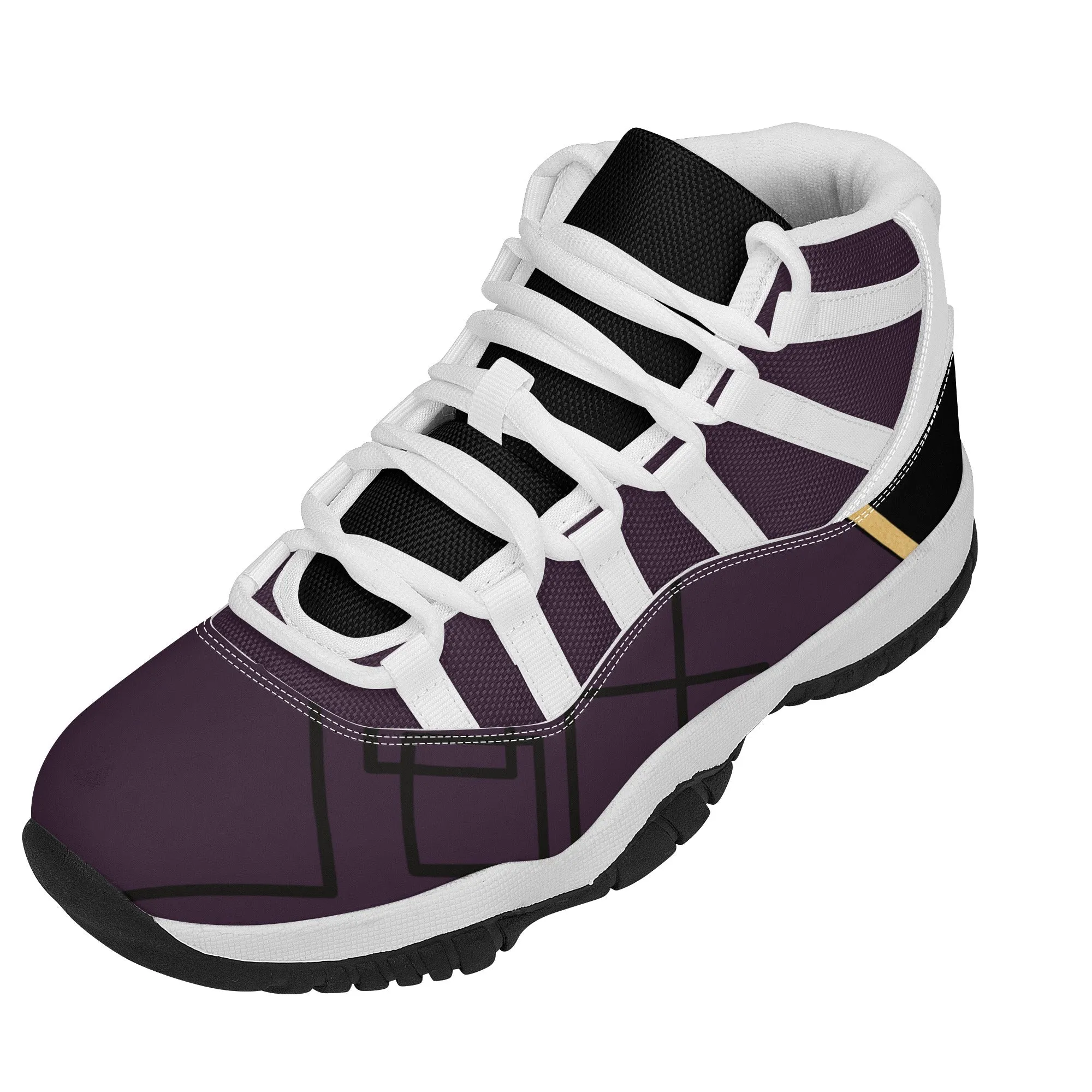 Men's Upgraded High Top Retro Basketball Sneakers (Designed by Dunbi)