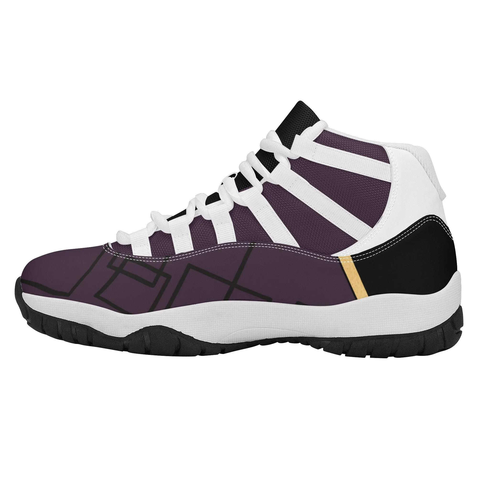 Men's Upgraded High Top Retro Basketball Sneakers (Designed by Dunbi)