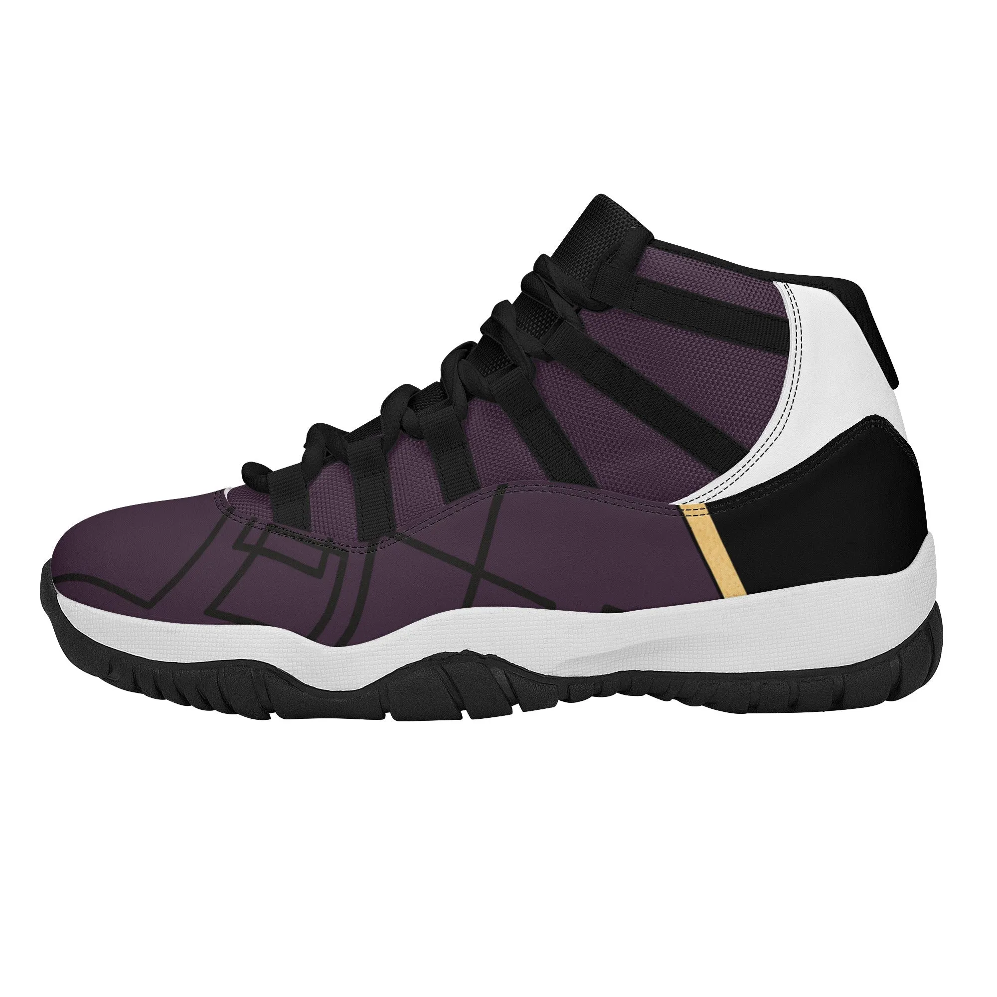 Men's Upgraded High Top Retro Basketball Sneakers (Designed by Dunbi)