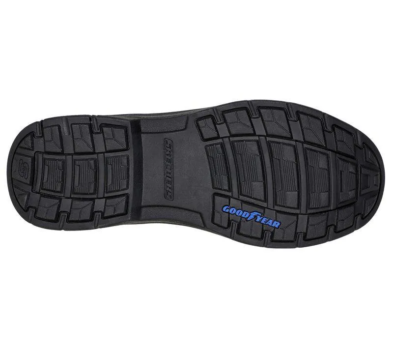 Men's Wide Fit Skechers 204394 Segment 2.0 Brogden Boots - Black