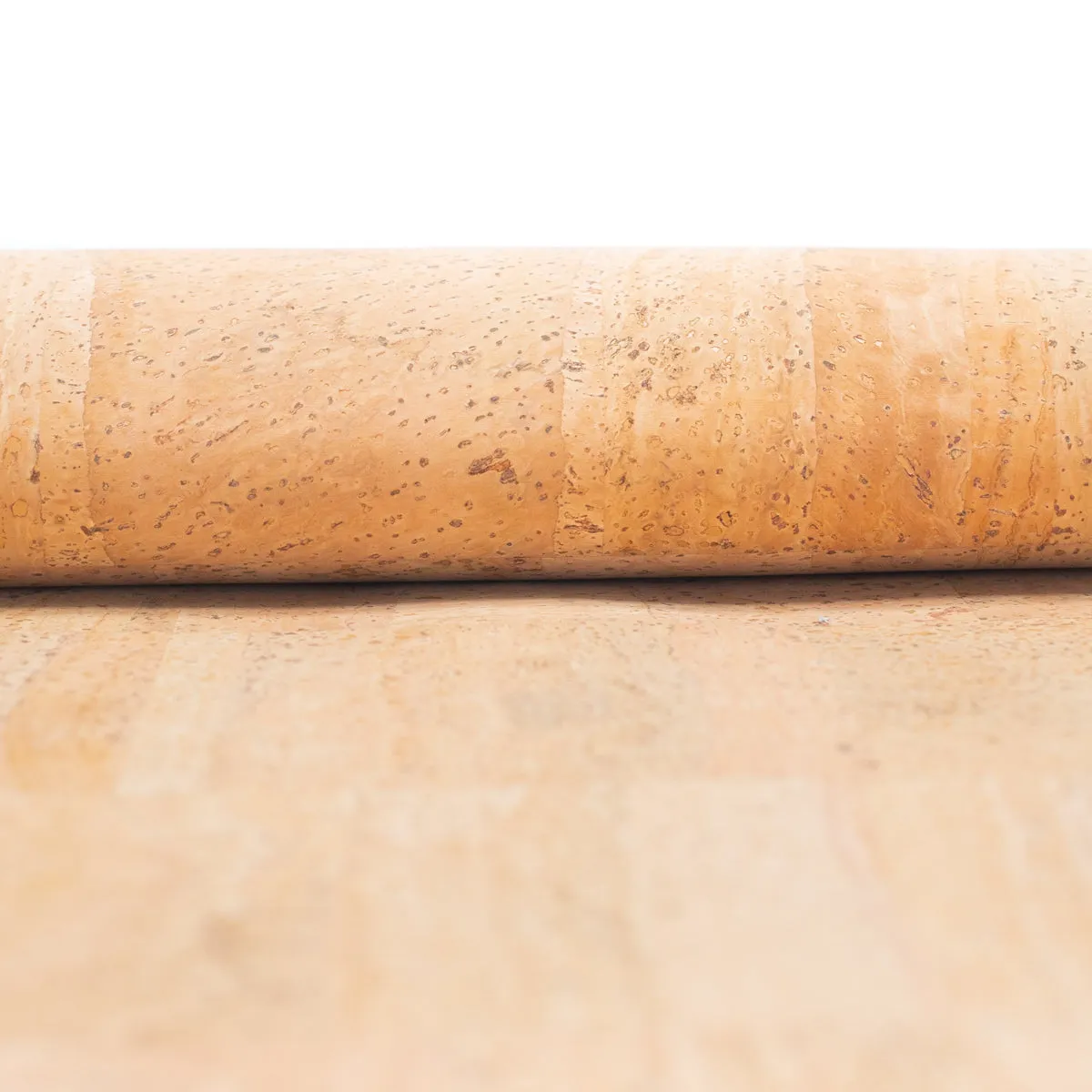 Premium Solid Natural Cork Fabric COF-180-F