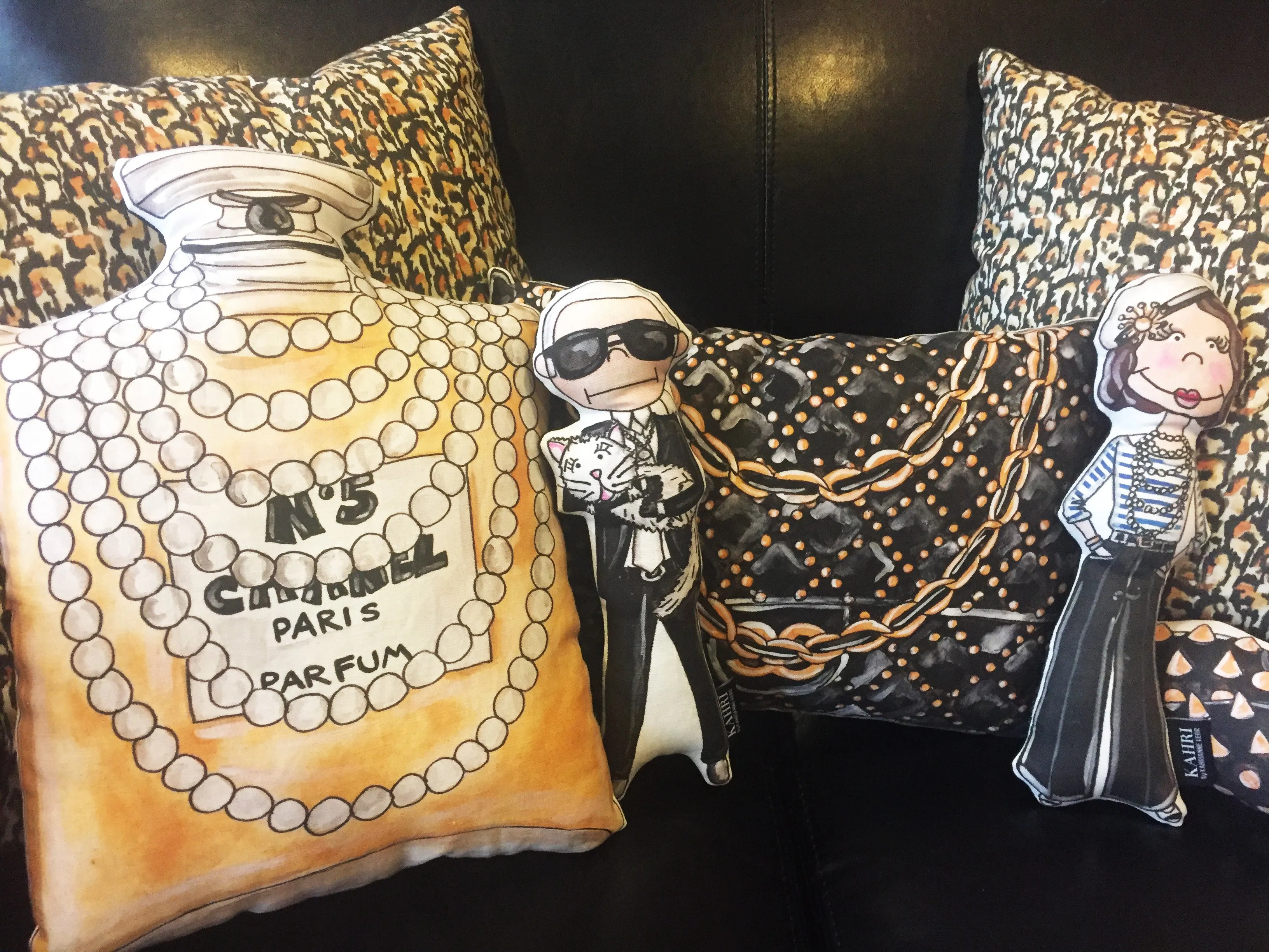 Studded Stilettos Pillow