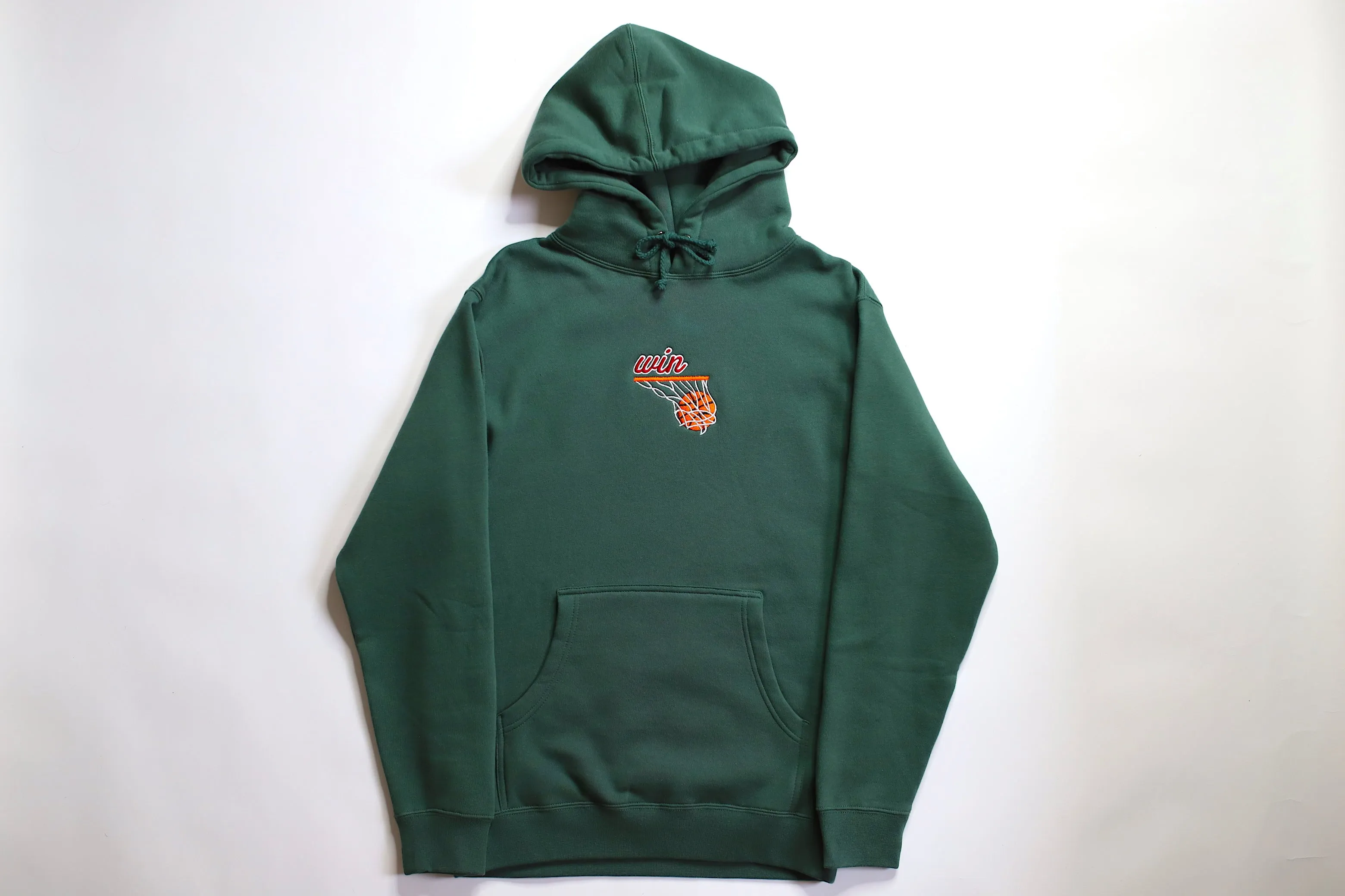 WIN "Swish" Hoodie - Forest Green